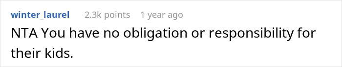 Childfree Woman Gets Called Out For Not Babysitting At Family Events, Gives Them A Reality Check Childfree Woman Gets Called Out For Not Babysitting At Family Events, Gives Them A Reality Check