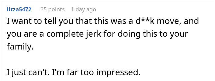 Person Takes A “Wonderfully Evil” Route To Make Parents Understand Their “No” To Taking Brother In Person Takes A “Wonderfully Evil” Route To Make Parents Understand Their “No” To Taking Brother In
