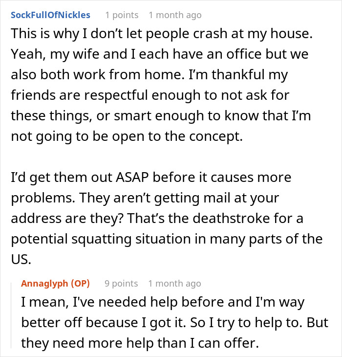 "Get Them Out Of Our House": Couple Is Confused After Friends Stay At Their House Way Longer "Get Them Out Of Our House": Couple Is Confused After Friends Stay At Their House Way Longer