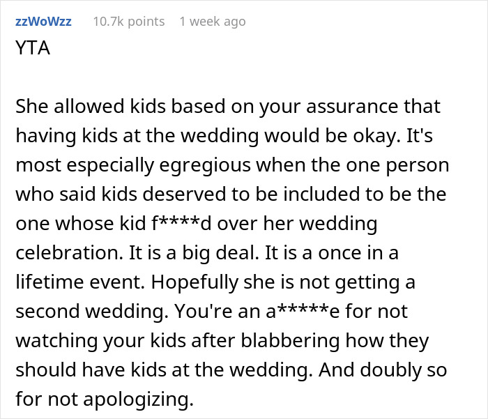 Wedding Drama Ensues After 4YO Ruins Cake With His Hands, Bride Kicks Out Mom, Her Husband And Kid Wedding Drama Ensues After 4YO Ruins Cake With His Hands, Bride Kicks Out Mom, Her Husband And Kid