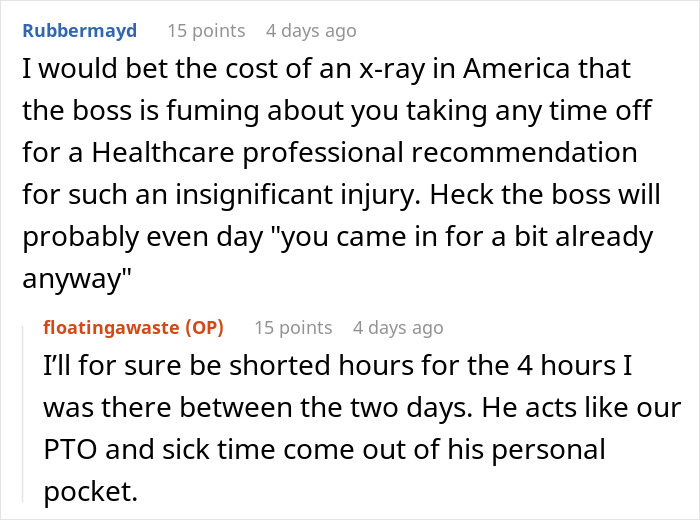 One Sick Day Turns Into Whole Week Off For Employee Who Maliciously Complied With Boss's Request One Sick Day Turns Into Whole Week Off For Employee Who Maliciously Complied With Boss's Request