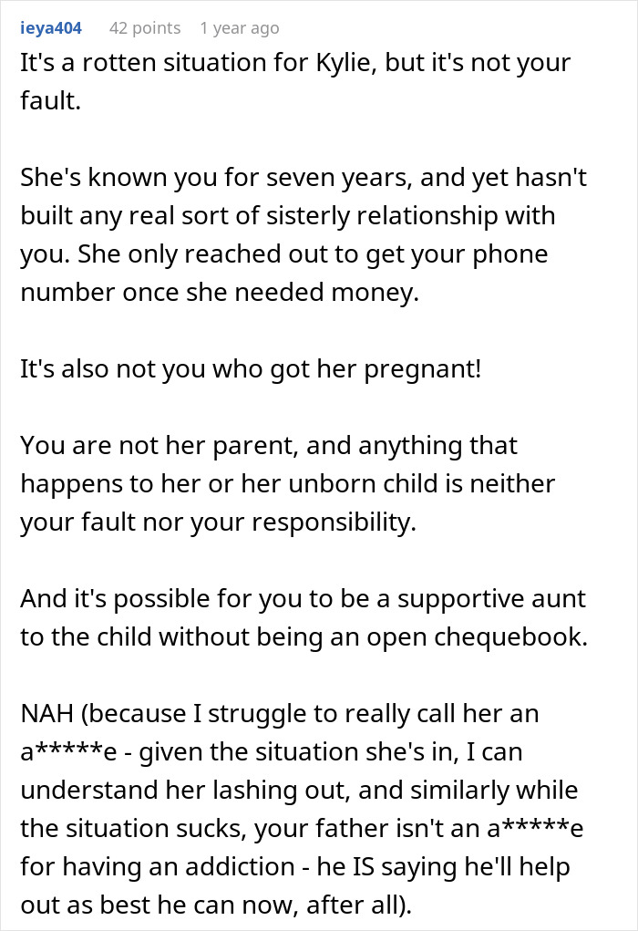 Woman Thinks Her Pregnancy Entitles Her To Generational Wealth, Is Reminded Of Her Place Woman Thinks Her Pregnancy Entitles Her To Generational Wealth, Is Reminded Of Her Place