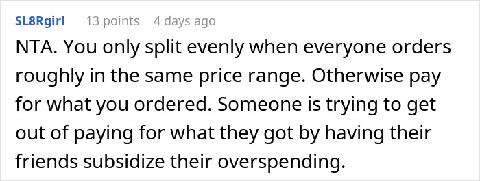 Woman Faces Backlash For Refusing To Pay For Expensive Meals She Didn’t Order Woman Faces Backlash For Refusing To Pay For Expensive Meals She Didn’t Order
