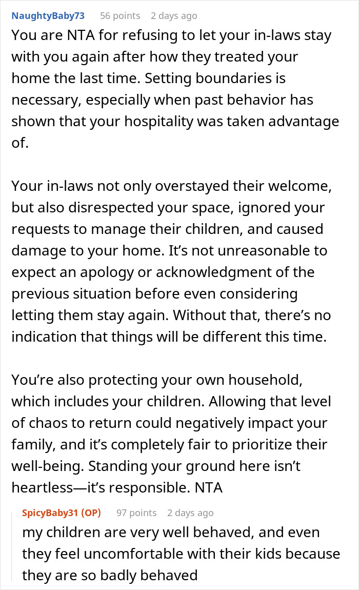 In-Laws Trash Family's Home, Are Shocked They Are No Longer Welcome: "Family Comes First" In-Laws Trash Family's Home, Are Shocked They Are No Longer Welcome: "Family Comes First"