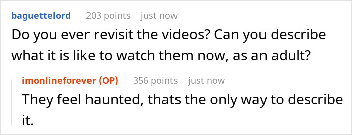Woman Speaks Up About The Horrors And Scars After Growing Up With Family Vloggers Woman Speaks Up About The Horrors And Scars After Growing Up With Family Vloggers