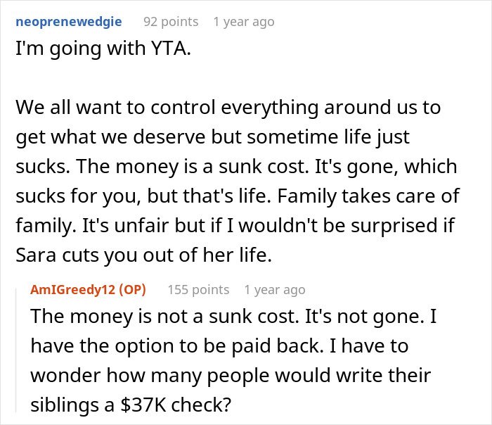 Woman Causes Family Drama By Refusing To Forgive Late Mom’s Debt And Demanding That Sister Pay It Woman Causes Family Drama By Refusing To Forgive Late Mom’s Debt And Demanding That Sister Pay It