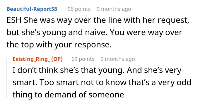 DIL Demands That MIL Give Up Her Emerald Ring As An Heirloom Engagement Ring, Is Told To Get Out DIL Demands That MIL Give Up Her Emerald Ring As An Heirloom Engagement Ring, Is Told To Get Out