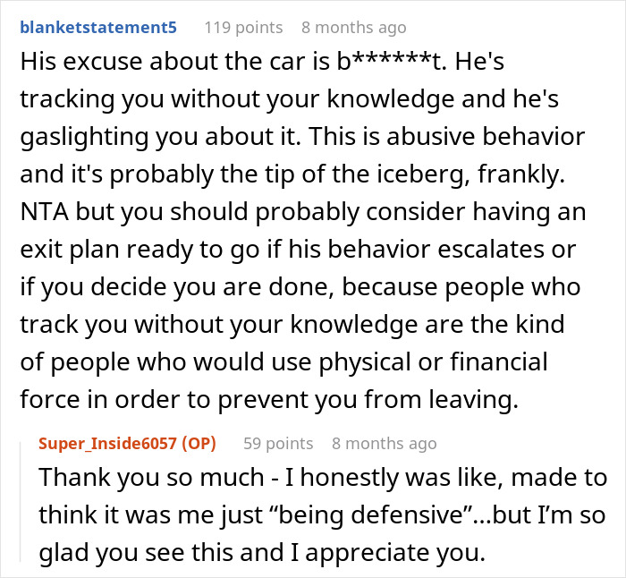 Wife Realizes Husband Doesn't Trust Her After Finding A Surprise In Her Car Wife Realizes Husband Doesn't Trust Her After Finding A Surprise In Her Car