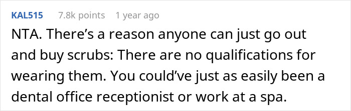 Student Gets Criticized By Neighbor As She's Not A Nurse But Is Wearing Scrubs, Seeks Advice Online Student Gets Criticized By Neighbor As She's Not A Nurse But Is Wearing Scrubs, Seeks Advice Online