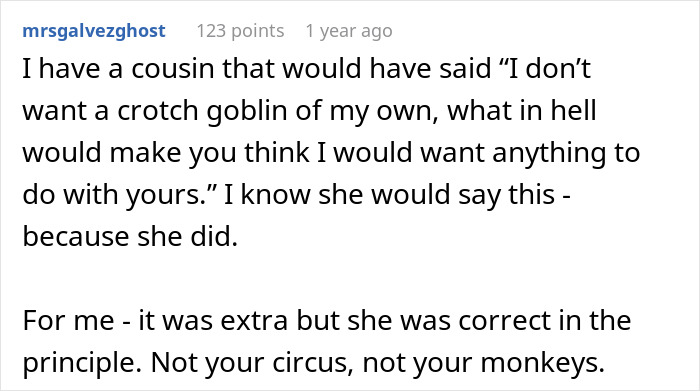 Childfree Woman Gets Called Out For Not Babysitting At Family Events, Gives Them A Reality Check Childfree Woman Gets Called Out For Not Babysitting At Family Events, Gives Them A Reality Check