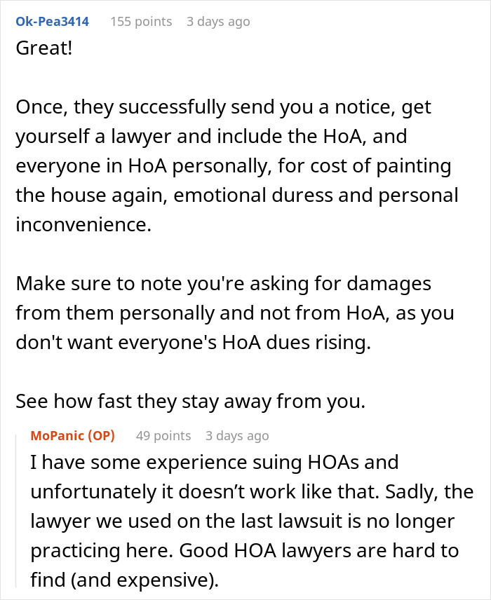 HOA Karen Loses It After Family Paints House Black, Demands Immediate Repaint HOA Karen Loses It After Family Paints House Black, Demands Immediate Repaint