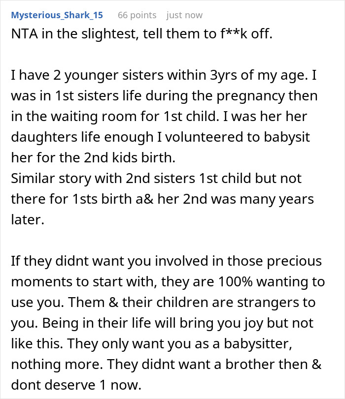Man Fumes After Sisters Who Ruined His Childhood Ask For Help, Saying He's "Family Or Whatever" Man Fumes After Sisters Who Ruined His Childhood Ask For Help, Saying He's "Family Or Whatever"