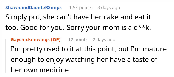 Teen Turns Tables On Mom’s Favoritism For Her Sister By Choosing A Favorite Parent Teen Turns Tables On Mom’s Favoritism For Her Sister By Choosing A Favorite Parent