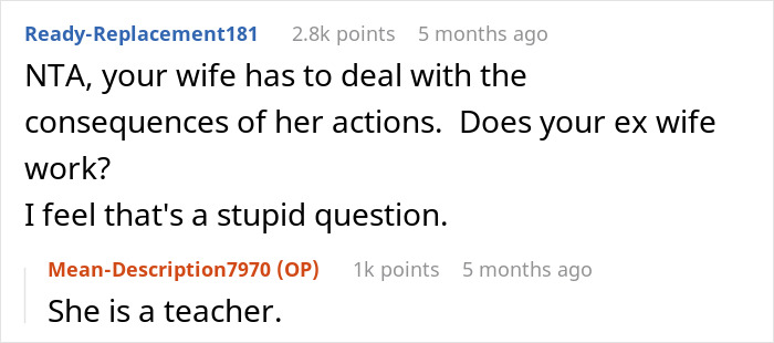 "AITA For Working Less After My Divorce Even Though It Means My Ex Gets Less Child Support?" "AITA For Working Less After My Divorce Even Though It Means My Ex Gets Less Child Support?"