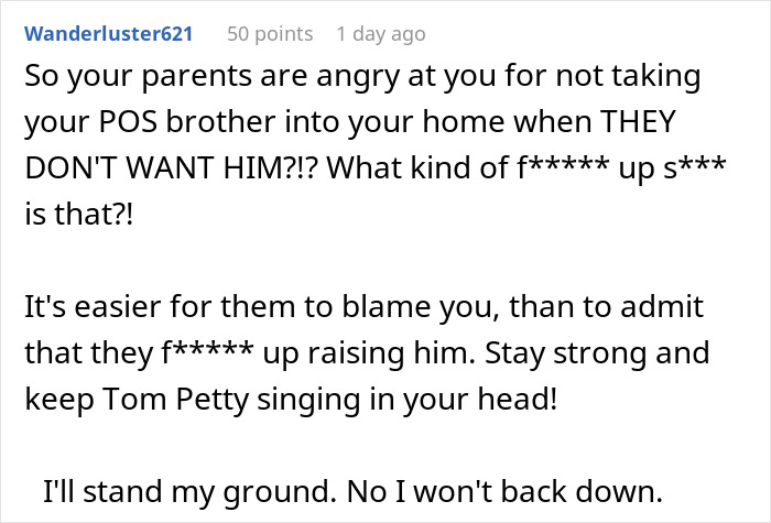 Person Takes A “Wonderfully Evil” Route To Make Parents Understand Their “No” To Taking Brother In Person Takes A “Wonderfully Evil” Route To Make Parents Understand Their “No” To Taking Brother In