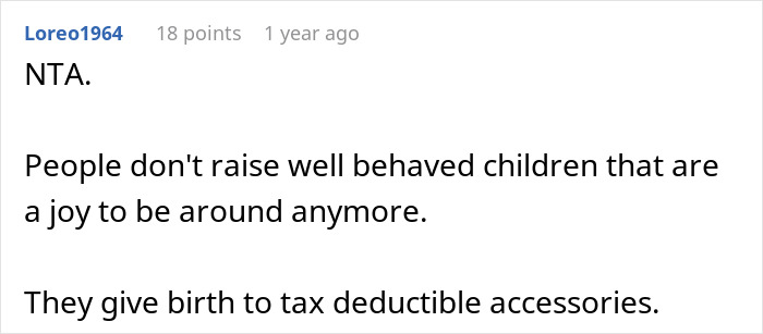 Childfree Woman Gets Called Out For Not Babysitting At Family Events, Gives Them A Reality Check Childfree Woman Gets Called Out For Not Babysitting At Family Events, Gives Them A Reality Check