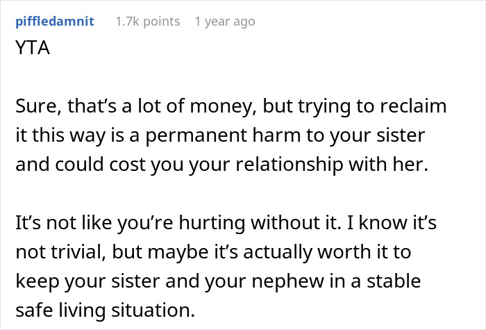 Woman Causes Family Drama By Refusing To Forgive Late Mom’s Debt And Demanding That Sister Pay It Woman Causes Family Drama By Refusing To Forgive Late Mom’s Debt And Demanding That Sister Pay It