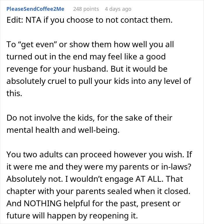 Woman Goes No-Contact With Parents After They “Steal” Her Baby, Now They Want Reconciliation Woman Goes No-Contact With Parents After They “Steal” Her Baby, Now They Want Reconciliation