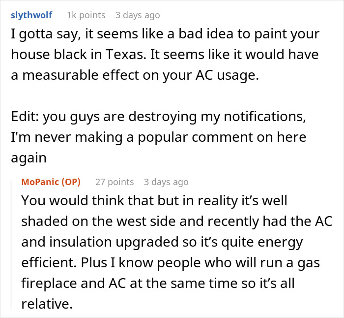 HOA Karen Loses It After Family Paints House Black, Demands Immediate Repaint HOA Karen Loses It After Family Paints House Black, Demands Immediate Repaint