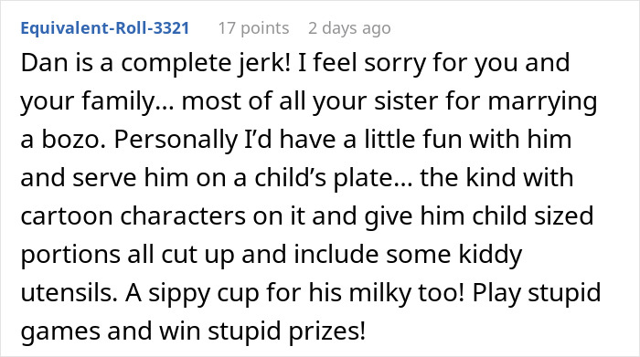 Woman Can’t Understand Why She Doesn’t Like BIL, He Gives Her A Perfect Reason At Family Dinner Woman Can’t Understand Why She Doesn’t Like BIL, He Gives Her A Perfect Reason At Family Dinner