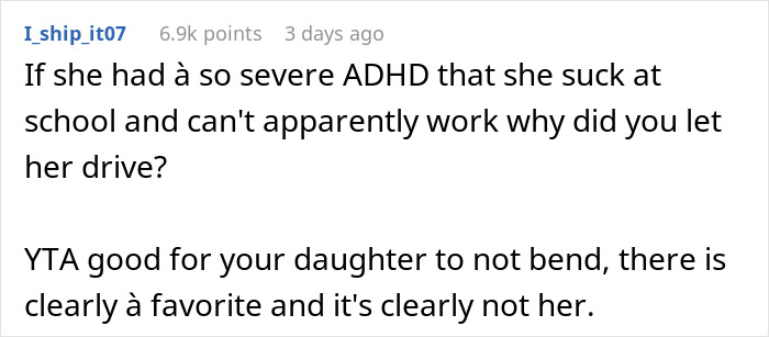 Girl Rejects Family’s Apology After Sister Wrecks Her Car, Gives Parents An Ultimatum Girl Rejects Family’s Apology After Sister Wrecks Her Car, Gives Parents An Ultimatum