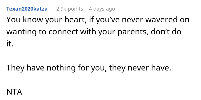 Woman Goes No-Contact With Parents After They “Steal” Her Baby, Now They Want Reconciliation Woman Goes No-Contact With Parents After They “Steal” Her Baby, Now They Want Reconciliation
