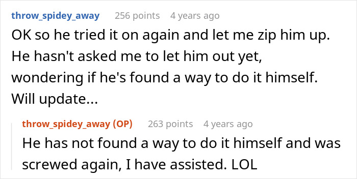 Husband Finds Being Trapped In Spiderman Suit Twice In 4 Years By Wife Less Than Funny Husband Finds Being Trapped In Spiderman Suit Twice In 4 Years By Wife Less Than Funny