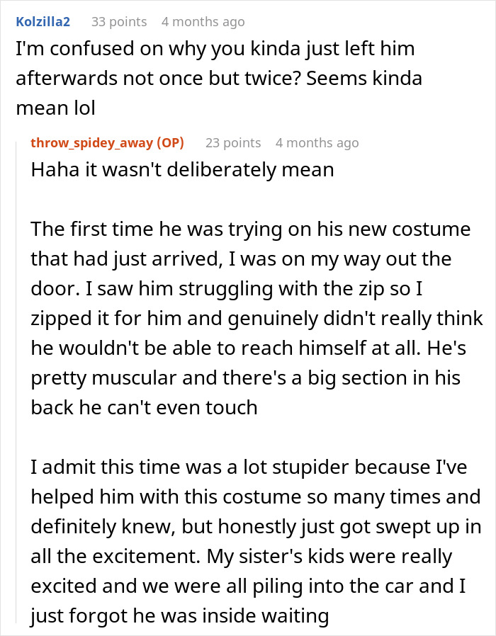 Husband Finds Being Trapped In Spiderman Suit Twice In 4 Years By Wife Less Than Funny Husband Finds Being Trapped In Spiderman Suit Twice In 4 Years By Wife Less Than Funny