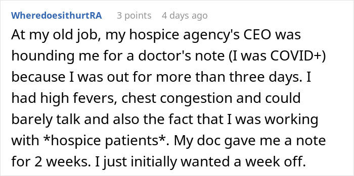 One Sick Day Turns Into Whole Week Off For Employee Who Maliciously Complied With Boss's Request One Sick Day Turns Into Whole Week Off For Employee Who Maliciously Complied With Boss's Request