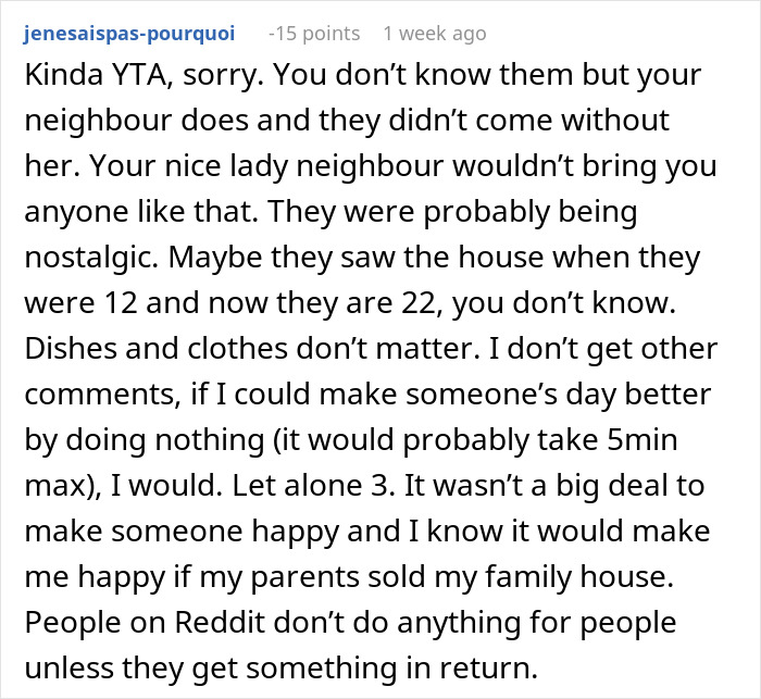 Ex-Homeowners Show Up To See Former House, Get A Reality Check When Woman Doesn't Let Them In Ex-Homeowners Show Up To See Former House, Get A Reality Check When Woman Doesn't Let Them In