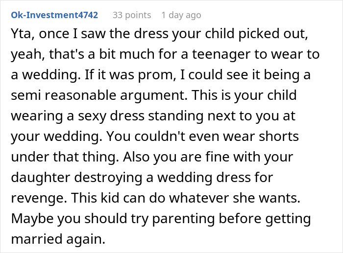 Bride Destroys Stepdaughter’s “Provocative” Dress So She Can’t Wear It, The Payback Makes Her Cry Bride Destroys Stepdaughter’s “Provocative” Dress So She Can’t Wear It, The Payback Makes Her Cry