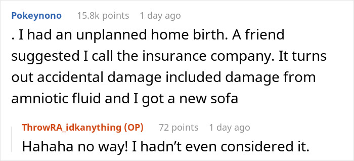 Woman Upset After Being Asked To Leave As Pregnant Friend Delivers Baby On Her Sofa Woman Upset After Being Asked To Leave As Pregnant Friend Delivers Baby On Her Sofa