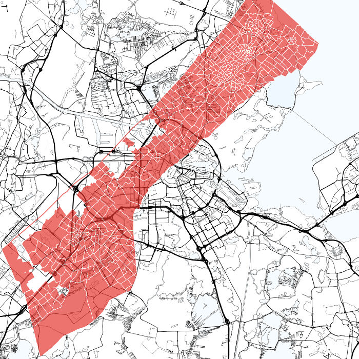 I’ve Overlaid Gaza’s Map Onto 27 Cities To Show The Scale Of Danger And Devastation