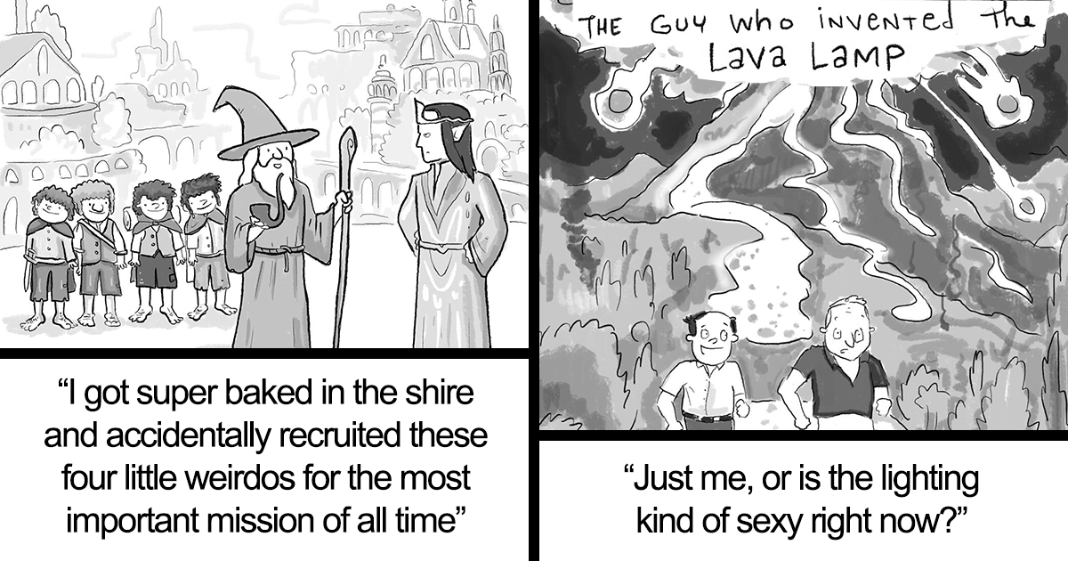 30 Hilariously Creative Short Cartoons Filled With Absurd Situations ...