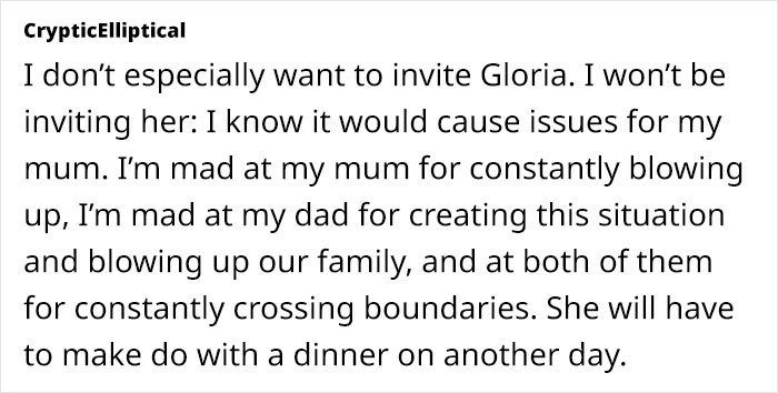 Sensitive Mom Cried For A Month As Dad Got New GF After Divorce, Bride Doesn't Want GF At Wedding Sensitive Mom Cried For A Month As Dad Got New GF After Divorce, Bride Doesn't Want GF At Wedding