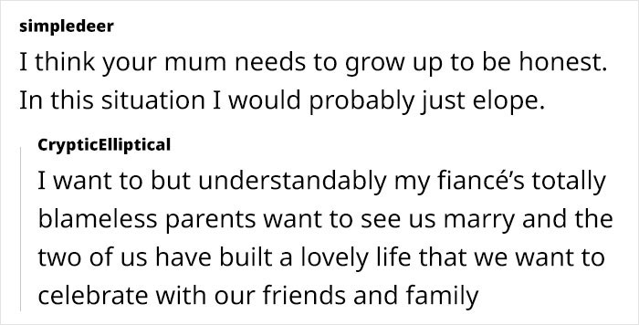 Sensitive Mom Cried For A Month As Dad Got New GF After Divorce, Bride Doesn't Want GF At Wedding Sensitive Mom Cried For A Month As Dad Got New GF After Divorce, Bride Doesn't Want GF At Wedding