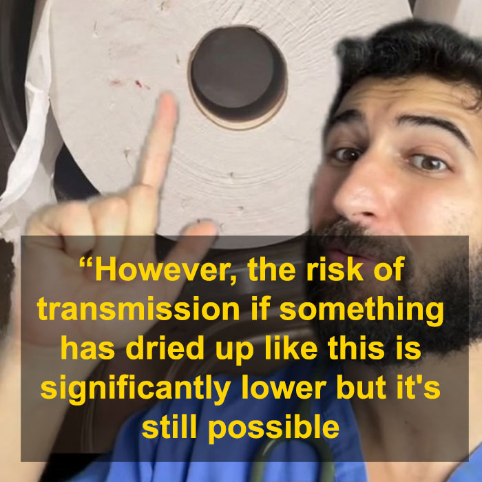 Viral Pic Of Bloody Toilet Paper Soiled By Drug Users Sparks HIV Misinformation, Doctor Reacts Viral Pic Of Bloody Toilet Paper Soiled By Drug Users Sparks HIV Misinformation, Doctor Reacts