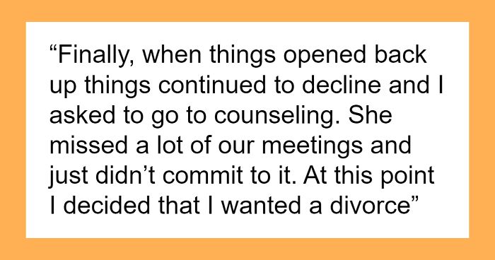 Husband Strategically Waits 3 Years To Drop Divorce Bomb, Leaving Wife And Family Fuming