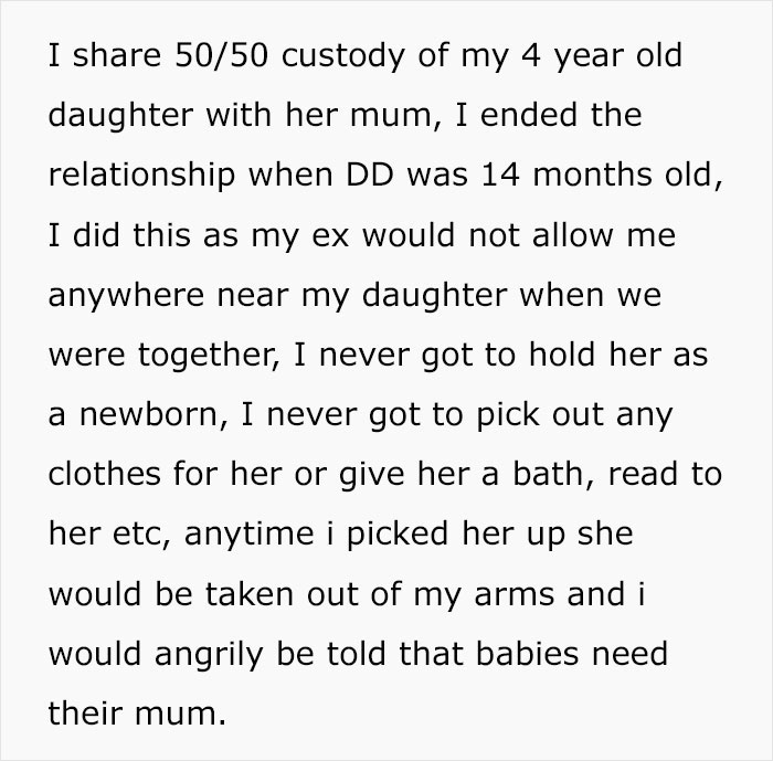 Panicking Dad Goes Online To Ask How He Should Prevent Ex From Moving Away With Their Daughter Panicking Dad Goes Online To Ask How He Should Prevent Ex From Moving Away With Their Daughter