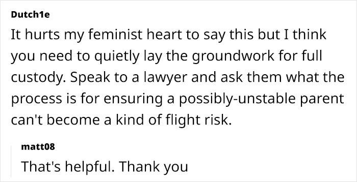 Panicking Dad Goes Online To Ask How He Should Prevent Ex From Moving Away With Their Daughter Panicking Dad Goes Online To Ask How He Should Prevent Ex From Moving Away With Their Daughter