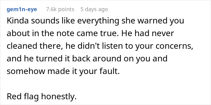 Woman Finds BF's Ex's Warning Note In His House, It Leads To Them Breaking Up Woman Finds BF's Ex's Warning Note In His House, It Leads To Them Breaking Up
