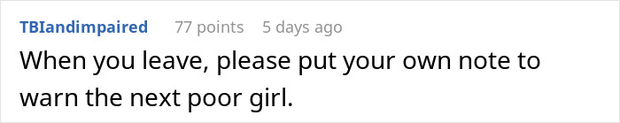 Woman Finds BF's Ex's Warning Note In His House, It Leads To Them Breaking Up Woman Finds BF's Ex's Warning Note In His House, It Leads To Them Breaking Up