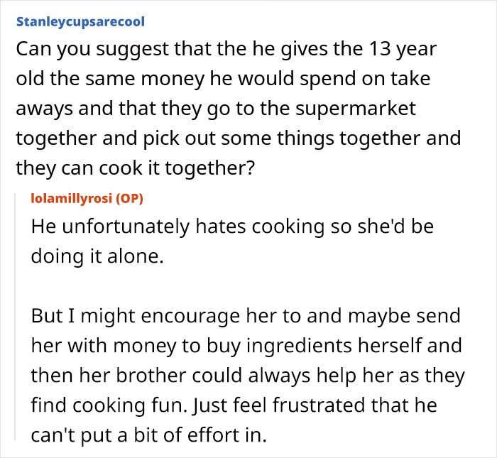 Mom Calls Out Ex-Husband For Giving Kids Unhealthy Meals Instead Of Cooking Mom Calls Out Ex-Husband For Giving Kids Unhealthy Meals Instead Of Cooking