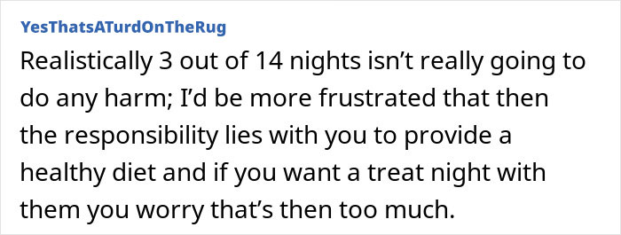 Mom Calls Out Ex-Husband For Giving Kids Unhealthy Meals Instead Of Cooking Mom Calls Out Ex-Husband For Giving Kids Unhealthy Meals Instead Of Cooking
