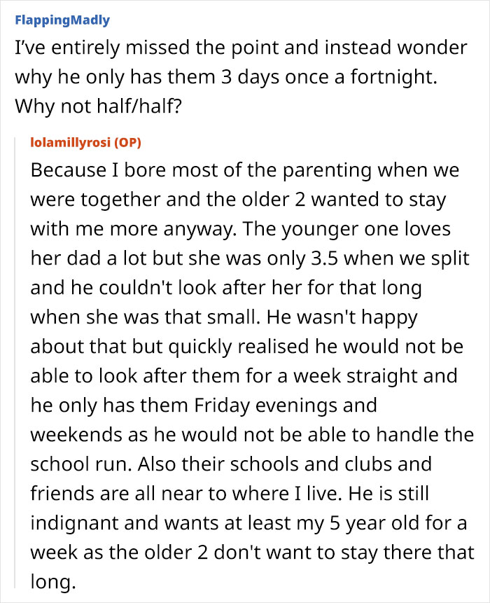 Mom Calls Out Ex-Husband For Giving Kids Unhealthy Meals Instead Of Cooking Mom Calls Out Ex-Husband For Giving Kids Unhealthy Meals Instead Of Cooking