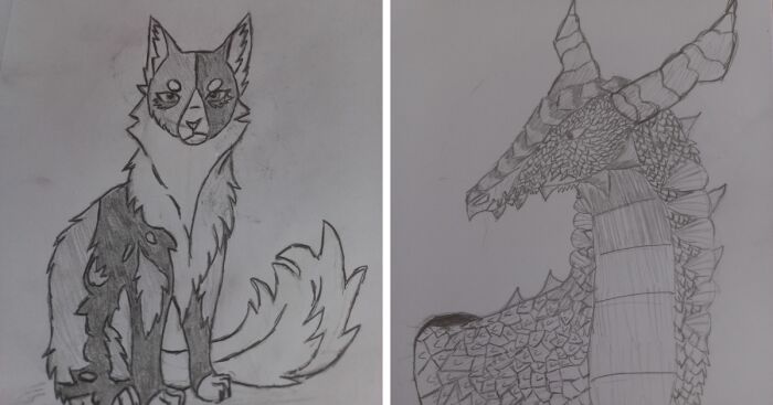 I Created These 8 Pencil Drawings