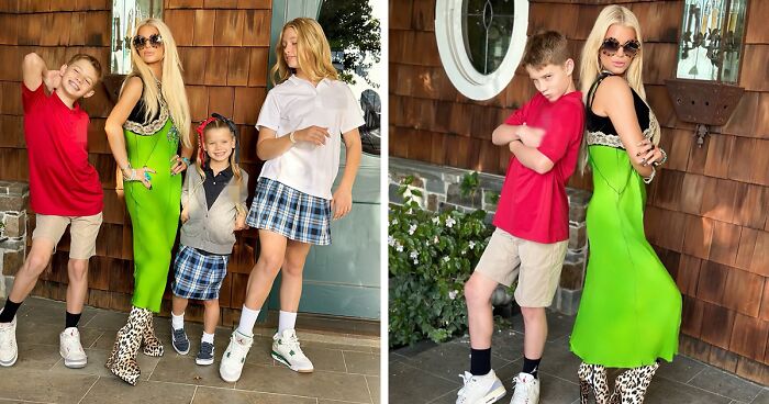 Jessica Simpson’s Back-To-School Photos With Her Kids Had Fans Concerned About Their Safety