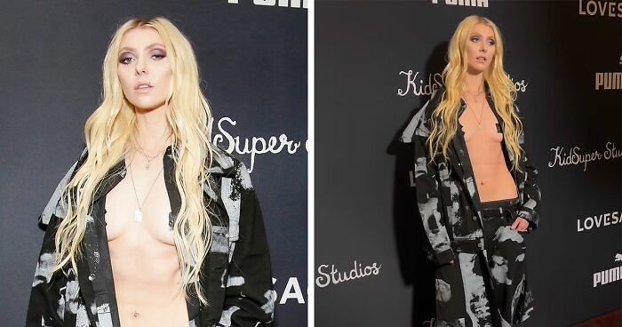 Former Hollywood Child Star Stuns With Exposed Breasts And Chiseled Abs On Red Carpet