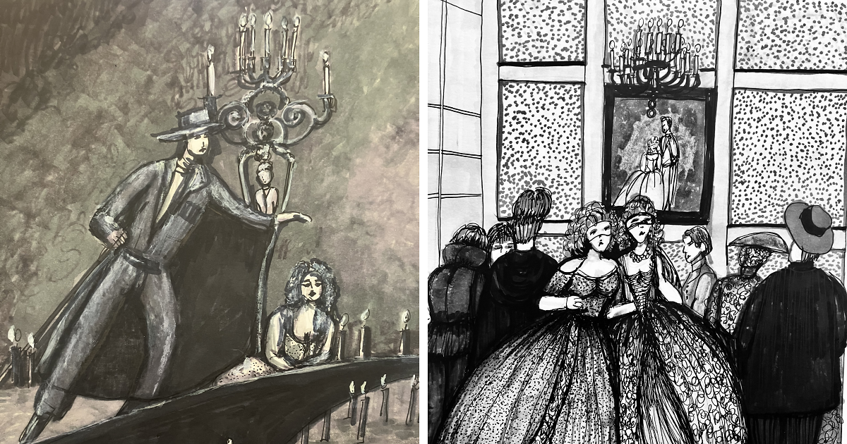 I Made Illustrations For The Phantom Of The Opera Book (29 Pics ...
