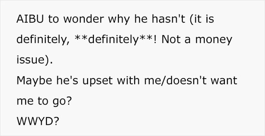 Woman Is Puzzled After Friend Doesn’t Buy Her A Ticket With No Warning After Doing It For 17 Years Woman Is Puzzled After Friend Doesn’t Buy Her A Ticket With No Warning After Doing It For 17 Years